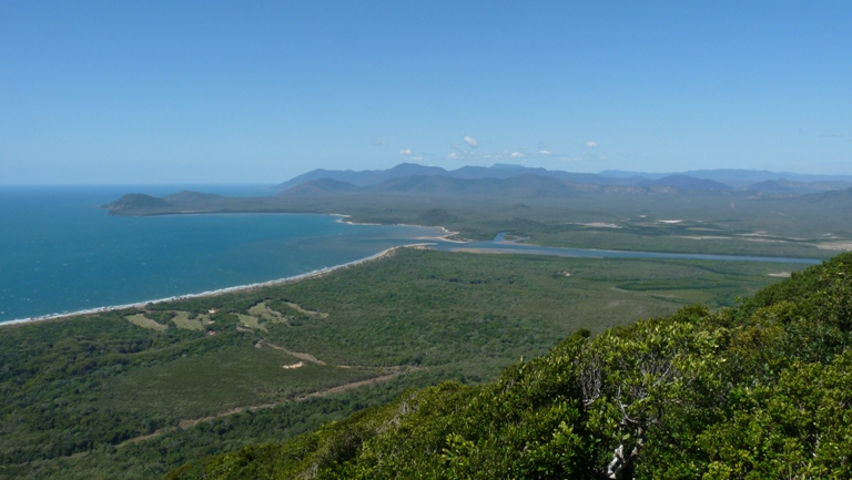 Blick vom oberen Lookout